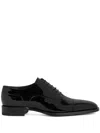 Dsquared2 Patent Leather Lace-up Shoes In Black