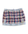 Dsquared2 Pattern Skirt In Multicolor
