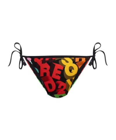 Dsquared2 Pattern Swimming Trunks In Multicolor