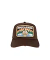 Dsquared2 Embroidered-patch Baseball Cap In Brown