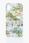 Dsquared2 Patterned Hawaii Iphone X Cover In Multi