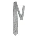 Dsquared2 Patterned-jacquard Tie In Gray