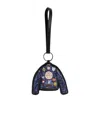 Dsquared2 Patterned Keychain In Black