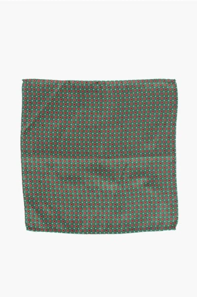 Dsquared2 Patterned Silk Pocket Square