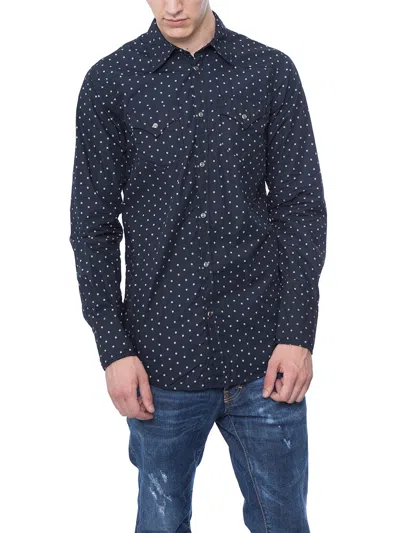 Dsquared2 Patterned Western Shirt In Brown
