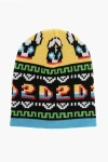 Dsquared2 Patterned Wool Blend Gaming Beanie