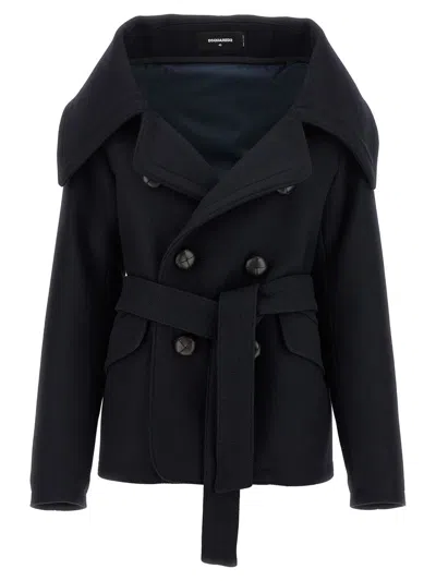 DSQUARED2 DSQUARED2 'PEACOAT ROBE' COAT