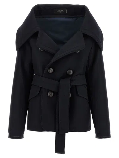 DSQUARED2 'PEACOAT ROBE' COAT