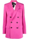 Dsquared2 New Yorker Double Brested Blazer In Pink