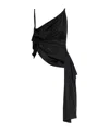Dsquared2 Pendant Coat In Black