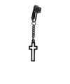 Dsquared2 Black Clip-on Single Earring In Black