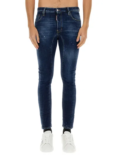 DSQUARED2 "PERFECT CLEAN WASH TIDY BIKER" JEANS