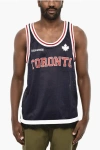 Dsquared2 Perforated Tank Top With Contrast Bands