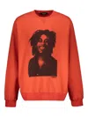 Dsquared2 Photograph-print Sweatshirt In Orange