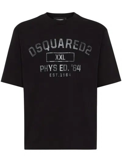 Dsquared2 Dsquared Men Phys Ed T-shirt In Black