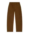 Dsquared2 Distressed Straight-leg Pants In Brown