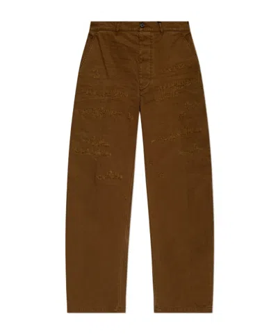DSQUARED2 DSQUARED2 DISTRESSED STRAIGHT-LEG PANTS