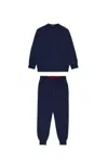 Dsquared2 Jersey Pajamas With Icon Logo In Black
