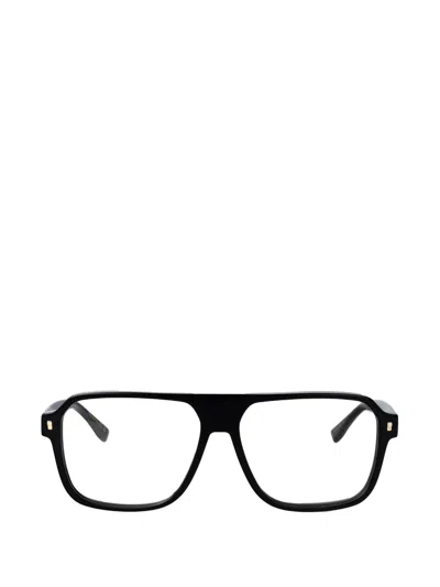 Dsquared2 Pilot Frame Glasses In Black