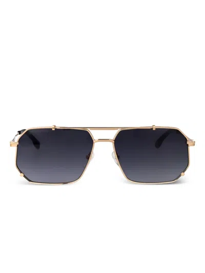 Dsquared2 Pilot-frame Sunglasses In Gold