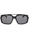 Dsquared2 Pilot Frame Sunglasses In Schwarz