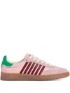 Dsquared2 Pink Boxer Sneakers In Multi