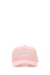 Dsquared2 Pink Cotton Baseball Cap In Pink