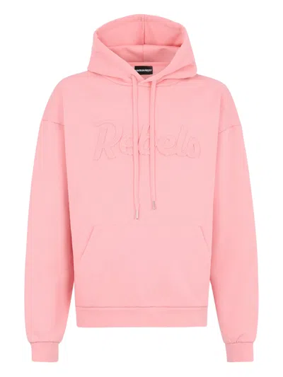 Dsquared2 Pink Cotton Sweatshirt