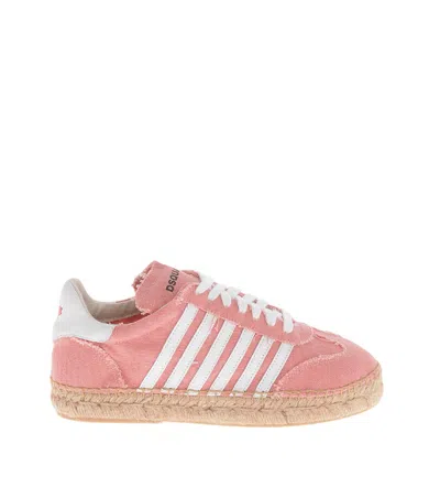 Dsquared2 Pink Logo Sneakers