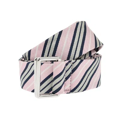 Dsquared2 Pink Stripes Casual Belt