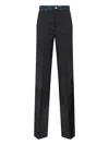 Dsquared2 Pinstriped Trousers In Blue