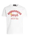Dsquared2 Logo-print Short-sleeve T-shirt In White