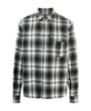 Dsquared2 Plaid-check Pattern Shirt In Gray