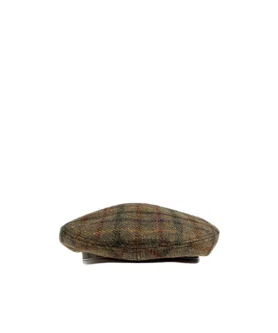 Dsquared2 Plaid Hat In Brown