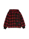 Dsquared2 Plaid Hoodie In Multicolour