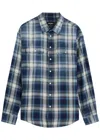 Dsquared2 Checked Pattern Shirt With Pockets And Collar In Multicoloured 1