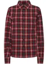 Dsquared2 Plaid Shirt In Red