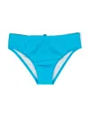 Dsquared2 Plain Elasticated Swim Trunks In Blue