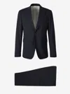 Dsquared2 Virgin-wool Single-breasted Suit In Navy Blue