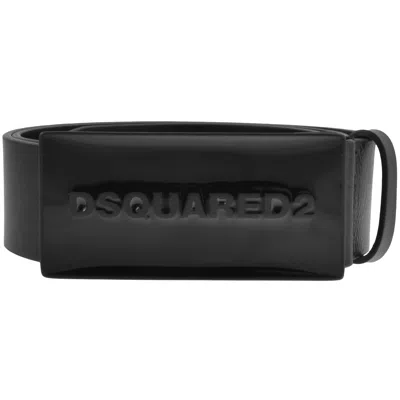 Dsquared2 Plaque Belt Black