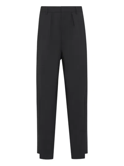 Dsquared2 Pleat-detail Trousers In Black