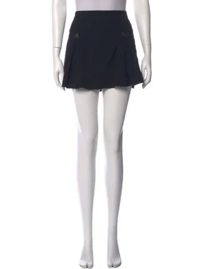 Pre-owned Dsquared2 Pleated Accents Mini Skirt In Black