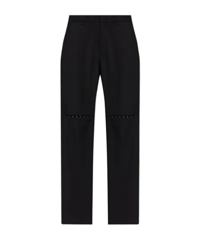 Dsquared2 Pleated Casual Pants In Black