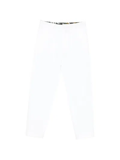 Dsquared2 Pleated-front Trousers In White