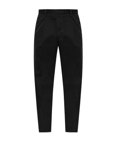 Dsquared2 One Pleat Pants In Black