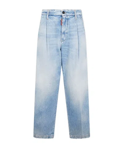 DSQUARED2 DSQUARED2 WIDE-LEG PLEATED JEANS