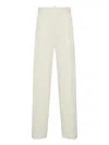 Dsquared2 Pleated Trousers In Neutral