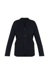 Dsquared2 Long-sleeved Suit Jacket In Black