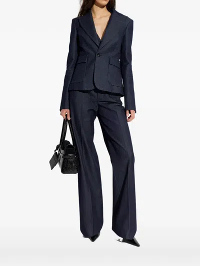 Dsquared2 Pocket Cotton Jacket In Blue