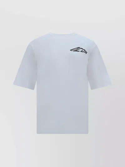 Dsquared2 Pocket Crew Neck T-shirt In Blue